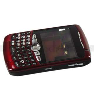 BlackBerry CURVE 8300 8310 8320 Full red housing and keyboard