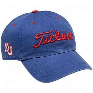   Jayhawks College Titleist NCAA Baseball Hat Cap