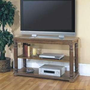  50 TV Stand in Warm Pecan Furniture & Decor