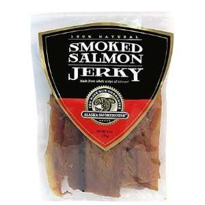  Alaska Smokehouse Salmon Jerky, 6 oz Bag, Smoked (Quantity 