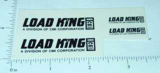 Custom Black Load King Stickers CU 009  