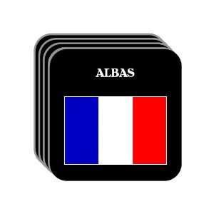  France   ALBAS Set of 4 Mini Mousepad Coasters 