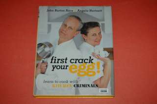 First Crack Your Egg Kitchen Criminals BBC TV Cookbook  