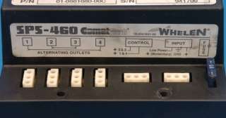 Whelen Cometflash SPS460 460 Strobe Light Power Supply  