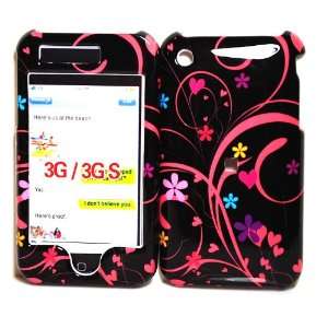   Vine Design Apple Iphone 3G 3Gs Snap on Cell Phone Case Electronics