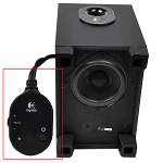 Logitech Z313 3 Piece 2.1 Channel Multimedia Speaker System (Black 