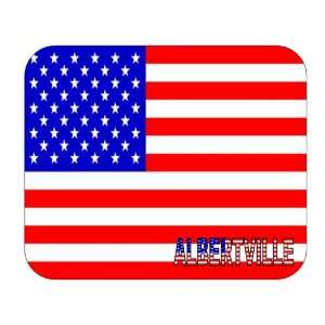  US Flag   Albertville, Alabama (AL) Mouse Pad Everything 