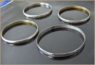 Four Solid Sterling Taxco Mexican Silver Bracelets 925  