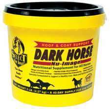 Nu Image DARK HORSE Supplement Horse Hoof & Coat Care  