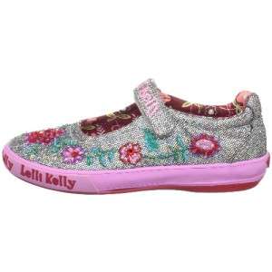 Lelli Kelly LK9533 Pretty Pewter Mary Jane silver shoes  