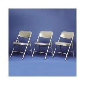  ALERA Steel Folding Chairs with Three Brace Support 