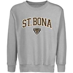  St. Bonaventure Bonnies Youth Logo Arch Applique Crew Neck 