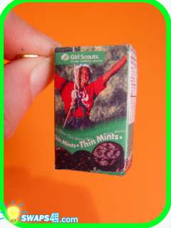   girl scout thin mint cookie boxes no calories and what a fun little