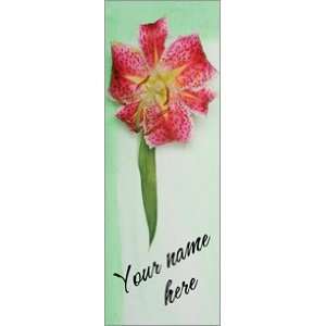   30 x 84 in. Seasonal Banner Watercolor Tiger Lily