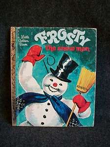 Little Golden Book Frosty The Snowman by Annie Bedford  