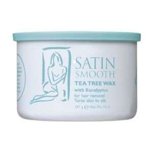  Satin Smooth Tea Tree Wax With Eucalyptus   14oz Health 