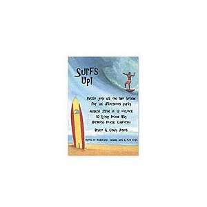  Surfboard Beach and Pool Party Invitations Health 