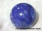 blue calcite sphere  