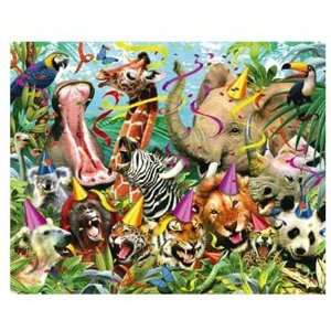  Visual Echo 3D Effect Party Animals 3D Lenticular Puzzle 