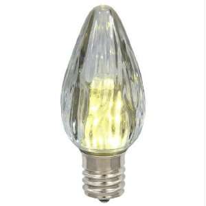 Club Pack of 25 LED Warm Clear White F15 Christmas Replacement Bulbs
