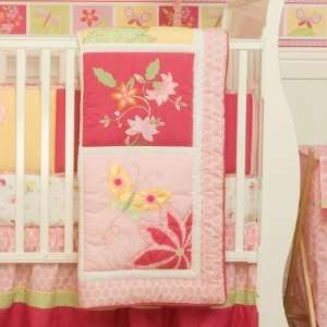  Tiger Lily Nursery Crib Quilt Baby