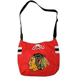  Chicago Blackhawks NHL Veteran Jersey Tote Bag Purse 