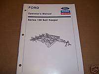 a237) Ford Op Manual Series 139 Cultipacker  