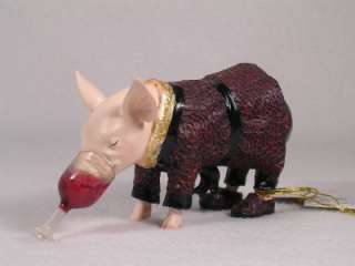 This Little Piggy Pig by Westland Red Wine Swine Drinking Wine NIB 