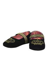 Juicy Couture Mary Jane Ballerina Flat in Black  