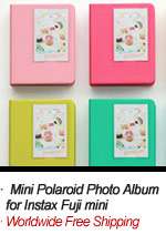 New Photo album Instax Mini Polaroid & Name card_livework_Brown  