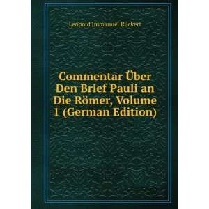   ¶mer, Volume 1 (German Edition) Leopold Immanuel RÃ¼ckert Books