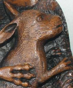 Griffin Hare Gothic Medieval Lewis Carroll Carving Oak  