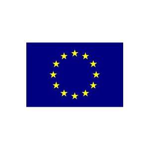  European Union Flag 5ft x 8ft Nylon Patio, Lawn & Garden