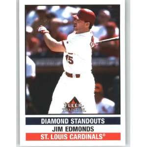  Tradition Update #U283 Jim Edmonds DS   St. Louis Cardinals (Diamond 