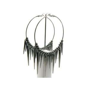  Hematite Lady Gaga Paparazzi Basketball Wives Earring with 