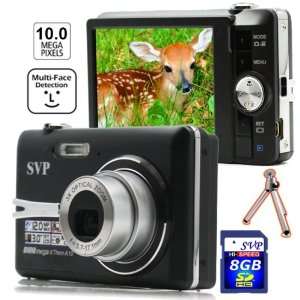   ISO 1000 Digital Camera (SVP 8GB SDHC Memroy Card & Tripod Included