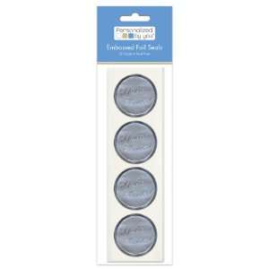  Embossed Foil Seal Stickers 1.25 20/Pkg Youre Invited 