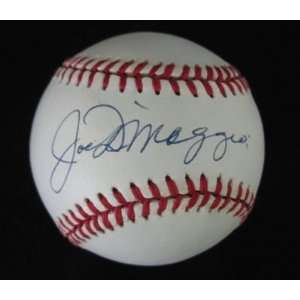  Autographed Joe DiMaggio Ball   JSA w Letter Sports 