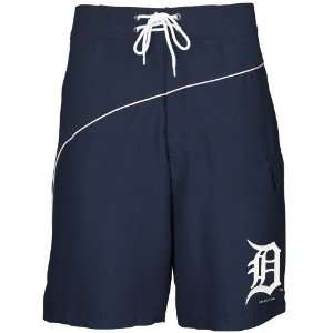  Detroit Tigers Navy Blue Youth Saddle Board Shorts Sports 