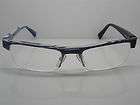 695 NEW Auth. ALAIN MIKLI AL0623 13 Blue/White 53mm Eyeglasses w 