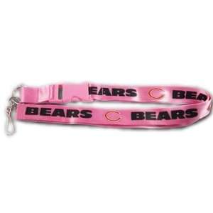  Chicago Bears Breakaway Lanyard with Key Ring   Pink 