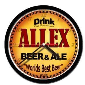  ALLEX beer and ale wall clock 