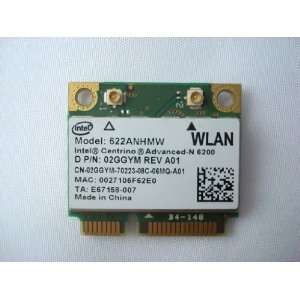   Latitude E6410 ATG Wireless Intel 6200 Card   2GGYM 02GGYM CN 02GGYM