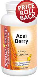 ACAI Berry Extract 51  1000mg/Day Detox, Weight Loss  