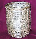 BASKETRY WEAVING PATTERNS A PERFECT WASTE BASKET  