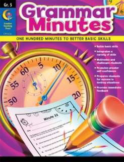   Grammar Minutes Grade 5 by Kathleen Hex, Creative 