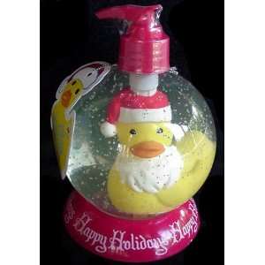    Christmas Santa Rubber Ducky Soap Dispenser