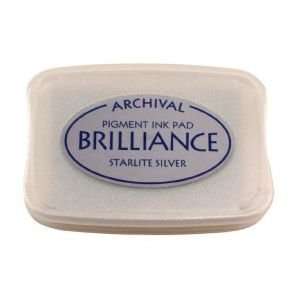  BRILLIANCE PAD STARLITE SILVER Papercraft, Scrapbooking 