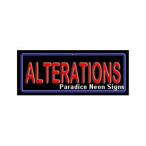  Alterations Neon Sign 13 x 32
