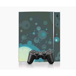 PS3 Playstation 3 Console Skin Decal Sticker  Deep Sea Bubbles